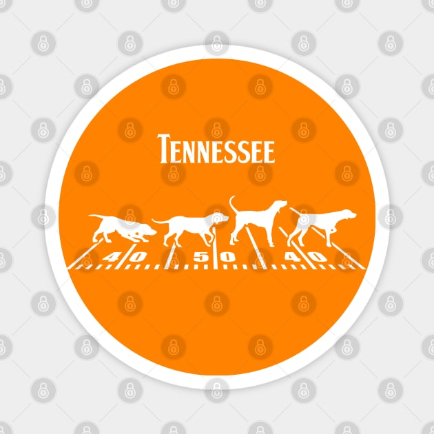 Tennessee Coonhounds Magnet by TheShirtGypsy